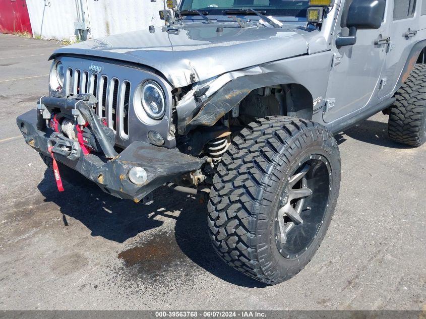 2016 Jeep Wrangler Unlimited Sahara VIN: 1C4HJWEG2GL181667 Lot: 39563768