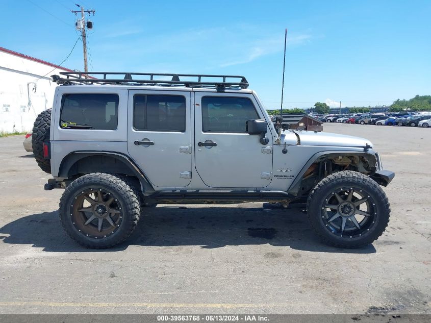 2016 Jeep Wrangler Unlimited Sahara VIN: 1C4HJWEG2GL181667 Lot: 39563768