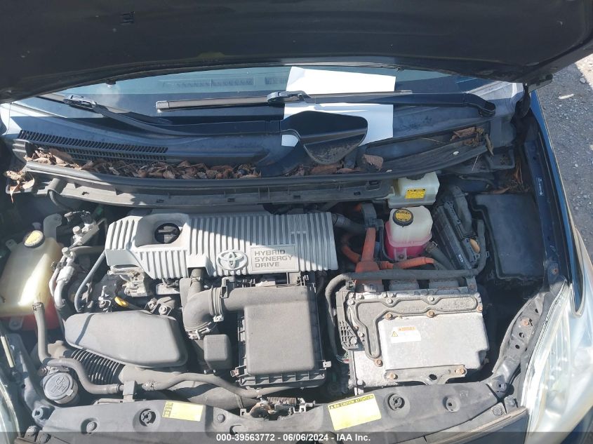 2010 Toyota Prius Iii VIN: JTDKN3DU9A1127091 Lot: 39563772