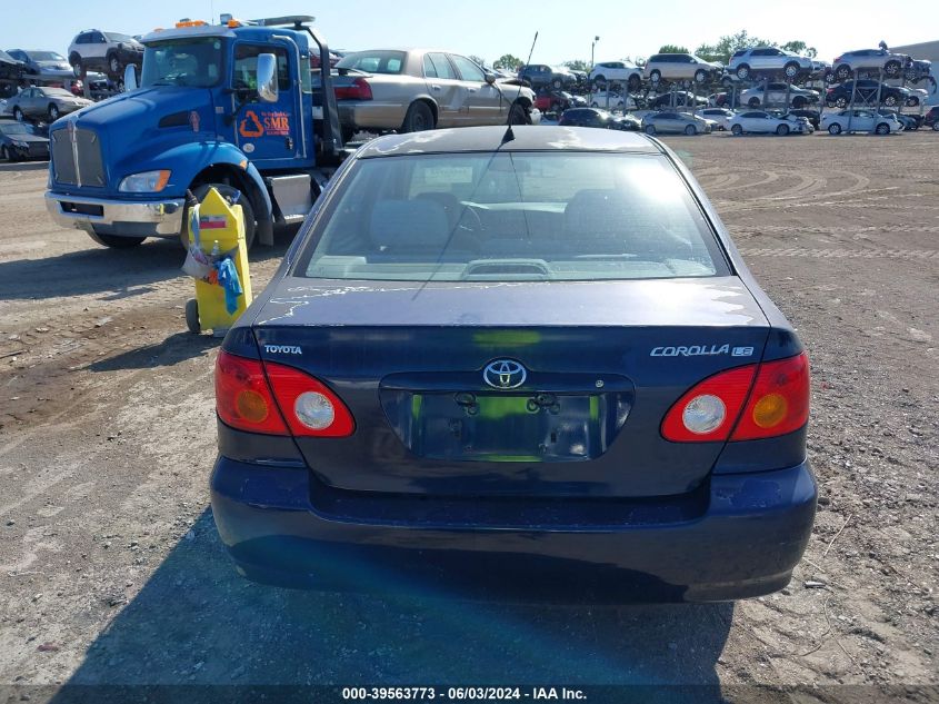 2003 Toyota Corolla Ce/Le/S VIN: 2T1BR38E93C118610 Lot: 39563773