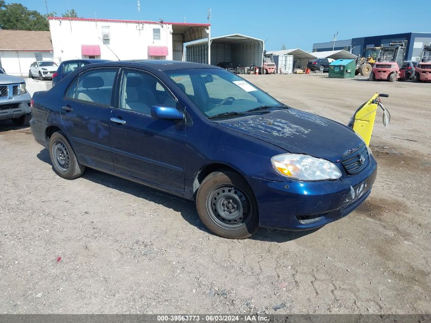 2003 Toyota Corolla Ce/Le/S VIN: 2T1BR38E93C118610 Lot: 39563773