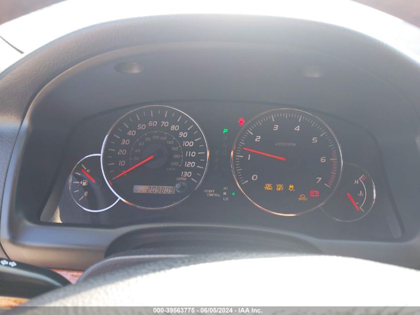 2007 Lexus Gx 470 VIN: JTJBT20X070126293 Lot: 39563775