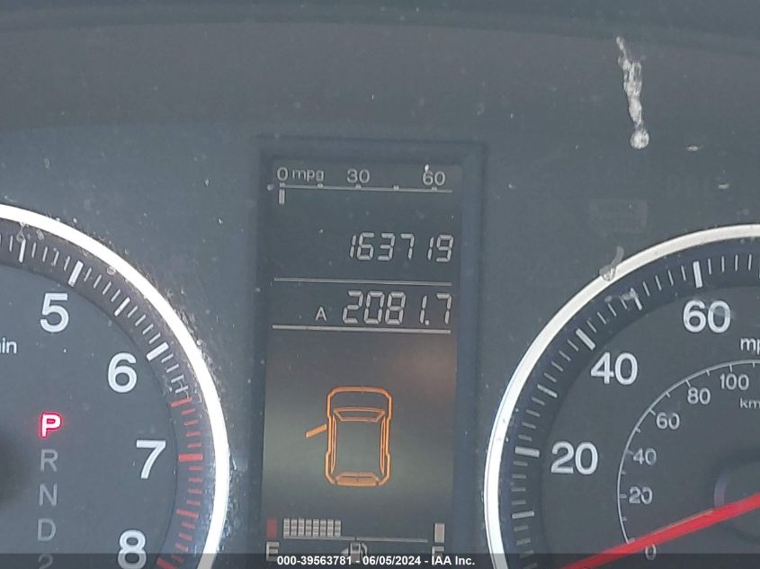 2008 Honda Cr-V Lx VIN: JHLRE38398C024271 Lot: 39563781