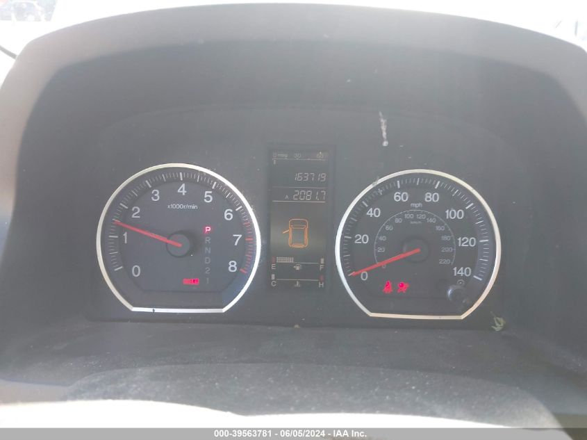 2008 Honda Cr-V Lx VIN: JHLRE38398C024271 Lot: 39563781