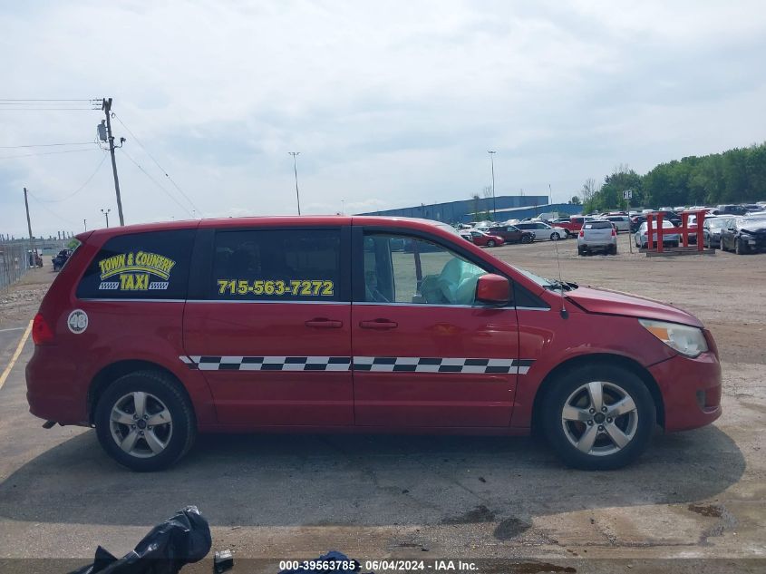 2010 Volkswagen Routan Se VIN: 2V4RW3D14AR189274 Lot: 39563785