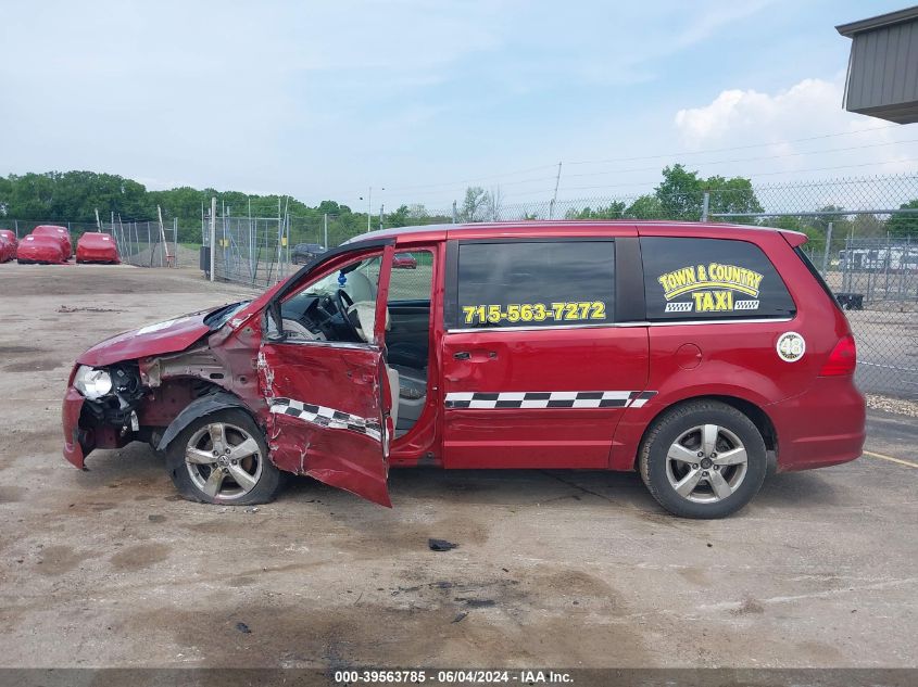 2010 Volkswagen Routan Se VIN: 2V4RW3D14AR189274 Lot: 39563785