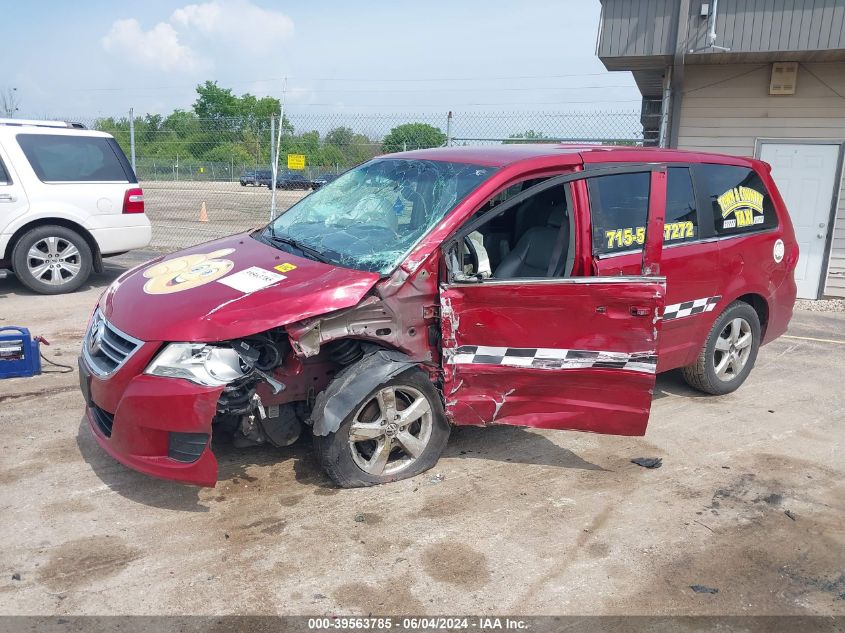 2010 Volkswagen Routan Se VIN: 2V4RW3D14AR189274 Lot: 39563785