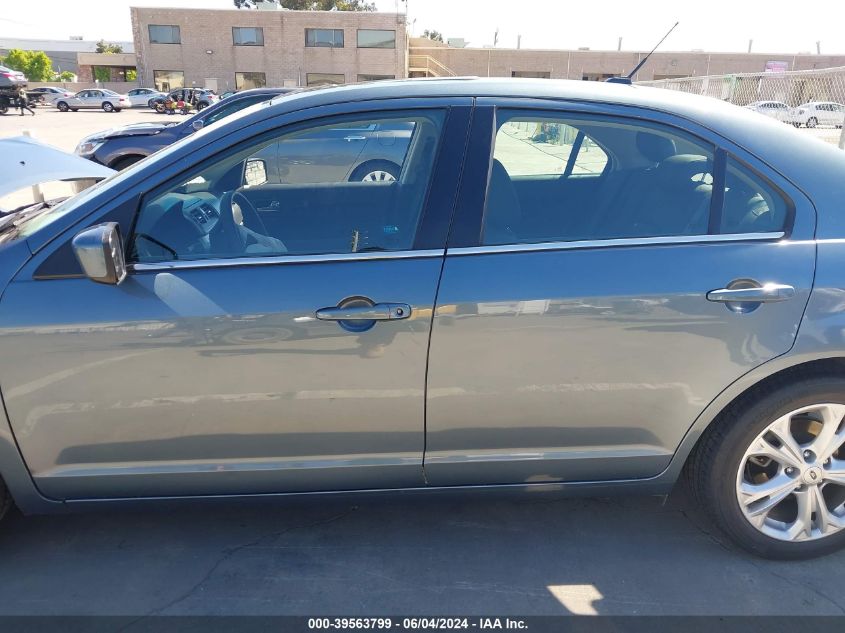 2012 Ford Fusion Se VIN: 3FAHP0HA8CR135460 Lot: 39563799