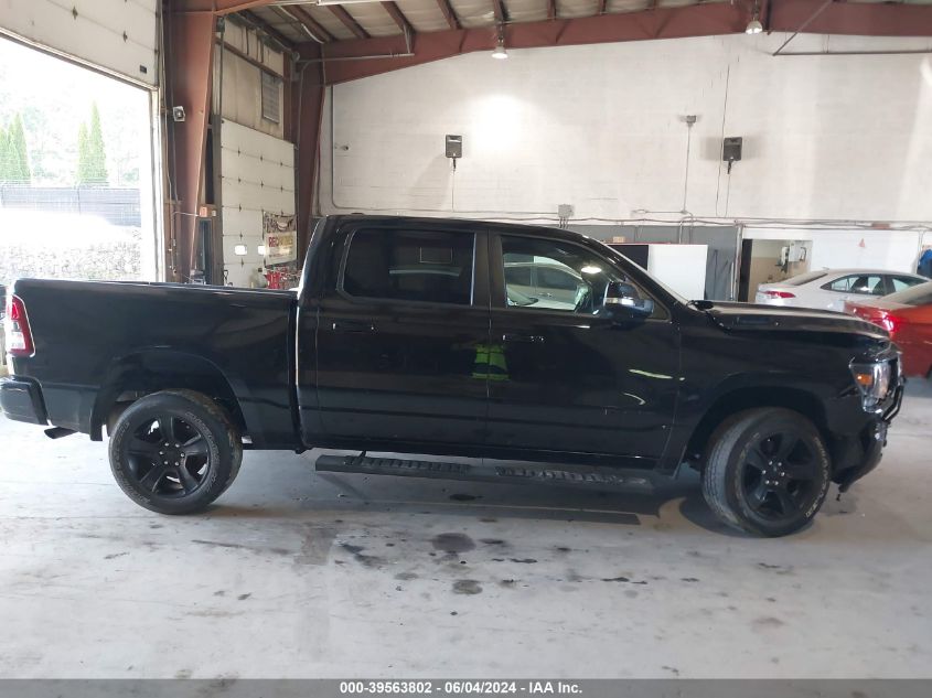 2021 Ram 1500 Big Horn 4X4 5'7 Box VIN: 1C6RRFFG9MN723320 Lot: 39563802