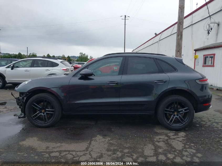 2021 Porsche Macan VIN: WP1AA2A55MLB13601 Lot: 39563806