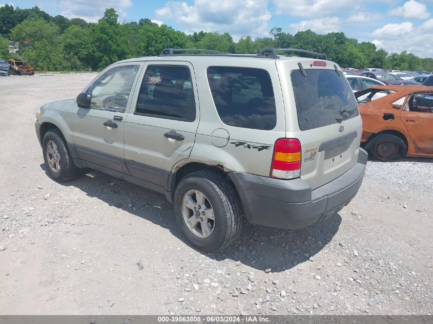 2005 Ford Escape Xlt VIN: 1FMYU93155KA36726 Lot: 39563808