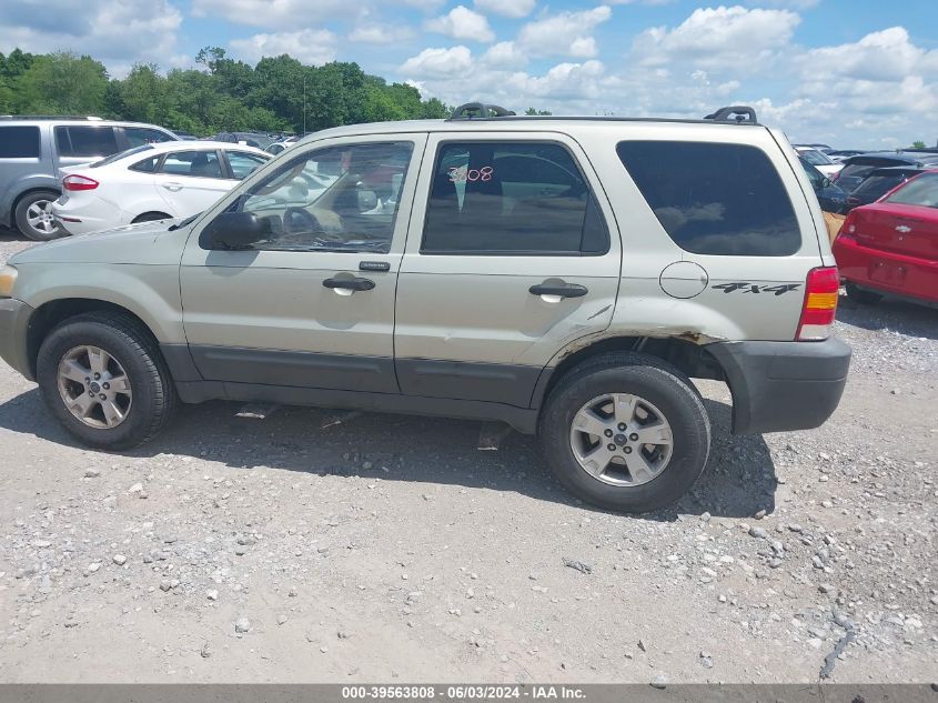 2005 Ford Escape Xlt VIN: 1FMYU93155KA36726 Lot: 39563808