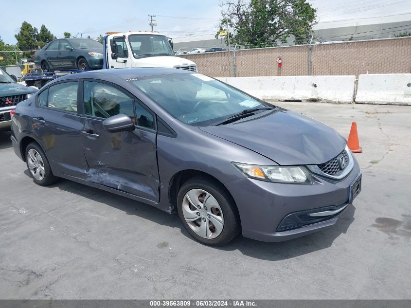 2014 Honda Civic Lx VIN: 19XFB2F56EE270609 Lot: 39563809