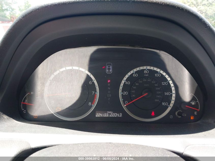 2010 Honda Accord 2.4 Ex VIN: 1HGCP2F72AA074039 Lot: 39563812