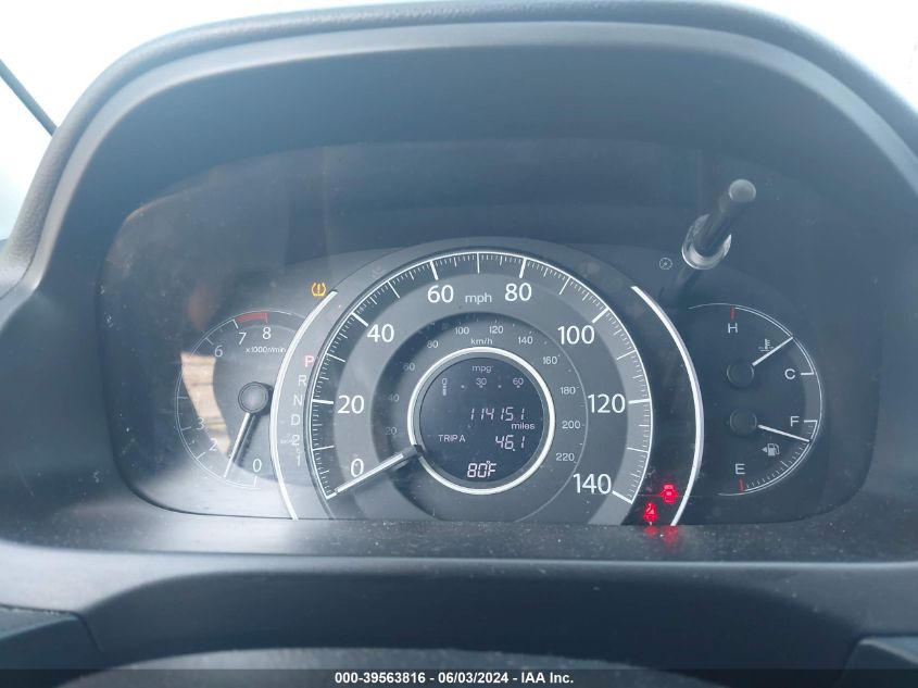 2014 Honda Cr-V Ex-L VIN: 2HKRM3H73EH512151 Lot: 39563816