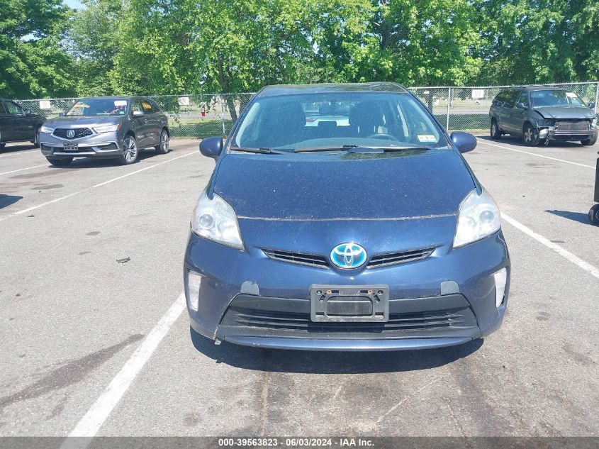 2014 Toyota Prius Two VIN: JTDKN3DU7E0385993 Lot: 39563823