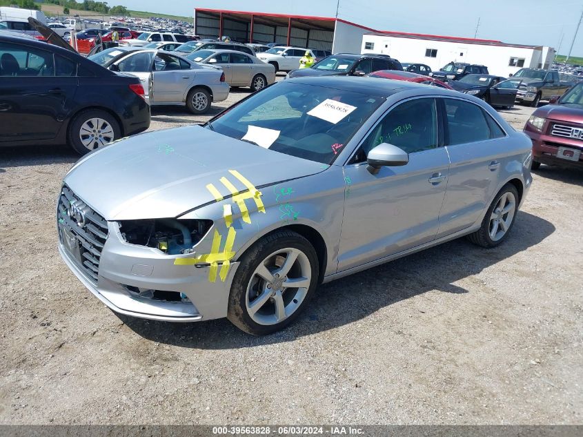 2015 Audi A3 1.8T Premium VIN: WAUACGFF1F1026901 Lot: 39563828