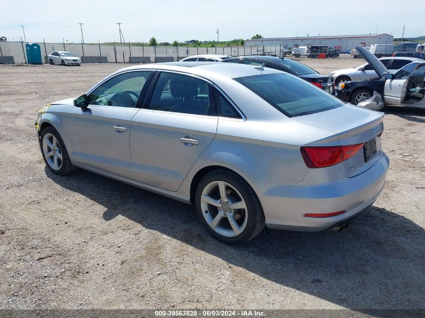 2015 Audi A3 1.8T Premium VIN: WAUACGFF1F1026901 Lot: 39563828