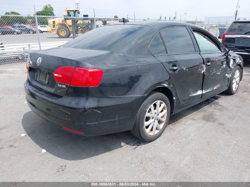 2012 Volkswagen Jetta 2.5L Se VIN: 3VWDP7AJ4CM376146 Lot: 39563831