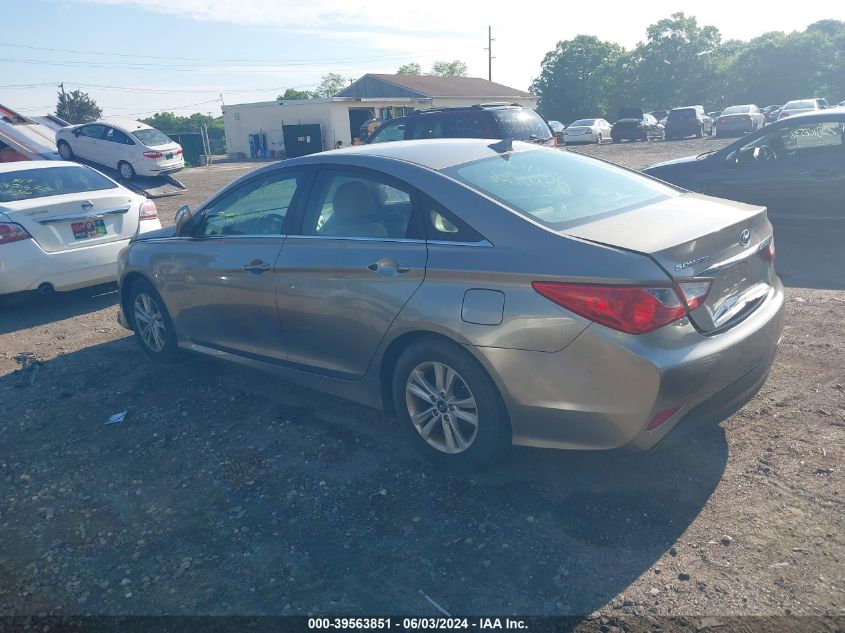 2014 HYUNDAI SONATA GLS - 5NPEB4AC2EH888132