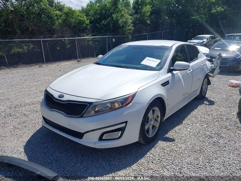 2015 Kia Optima Lx VIN: 5XXGM4A79FG385359 Lot: 39563853