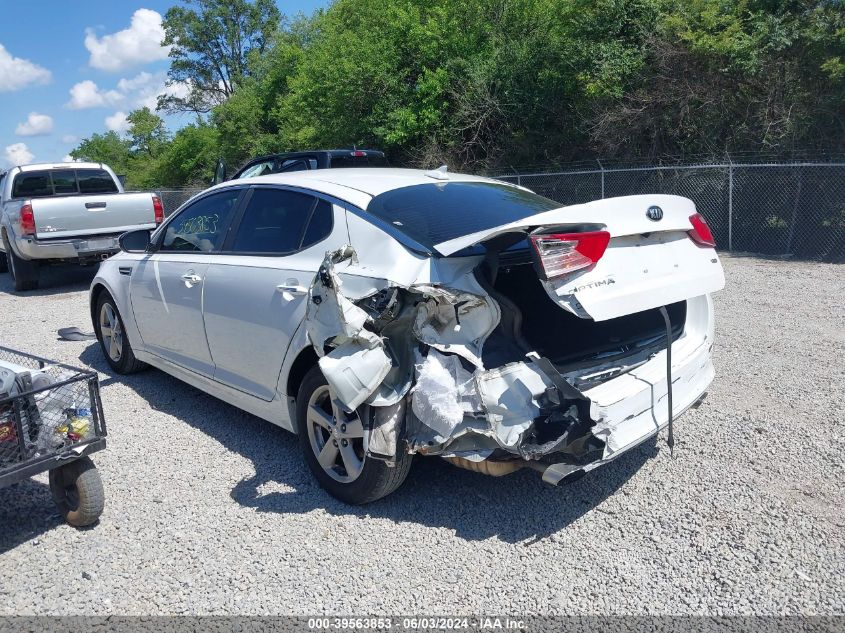 2015 Kia Optima Lx VIN: 5XXGM4A79FG385359 Lot: 39563853