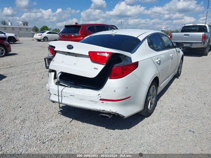 2015 Kia Optima Lx VIN: 5XXGM4A79FG385359 Lot: 39563853