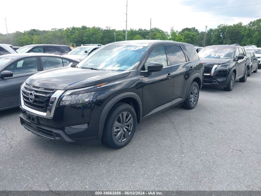 2024 Nissan Pathfinder S VIN: 5N1DR3AC2RC253586 Lot: 39563856