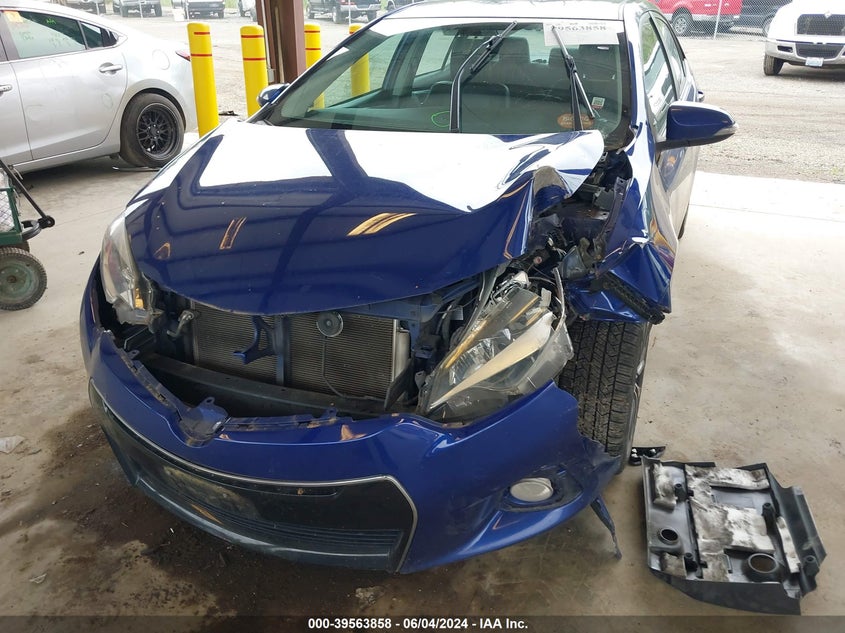 2014 Toyota Corolla S Plus VIN: 2T1BURHEXEC226058 Lot: 39563858