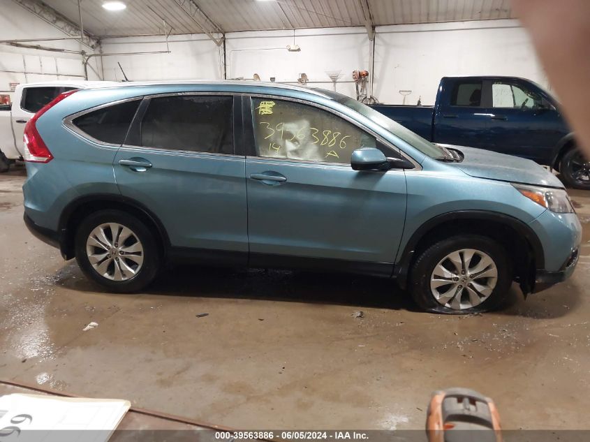 2014 Honda Cr-V Ex-L VIN: 2HKRM4H72EH711987 Lot: 39563886