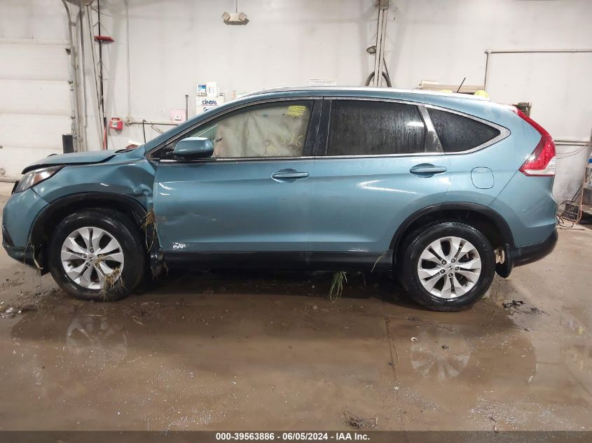 2014 Honda Cr-V Ex-L VIN: 2HKRM4H72EH711987 Lot: 39563886