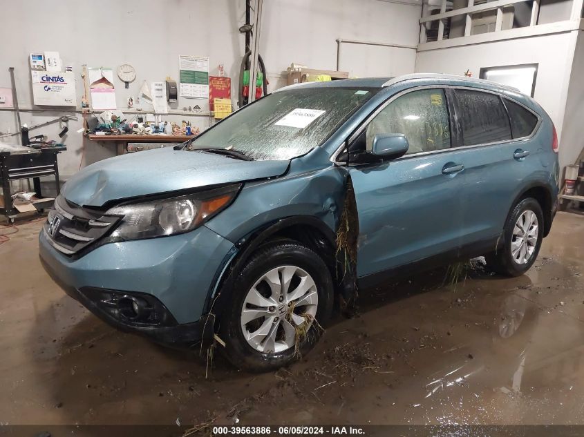 2014 Honda Cr-V Ex-L VIN: 2HKRM4H72EH711987 Lot: 39563886