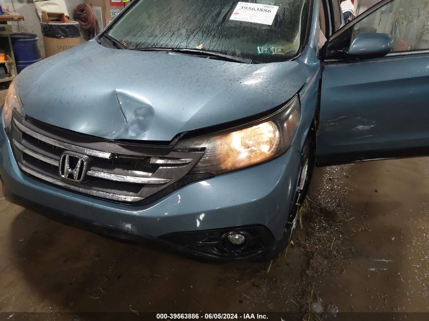 2014 Honda Cr-V Ex-L VIN: 2HKRM4H72EH711987 Lot: 39563886