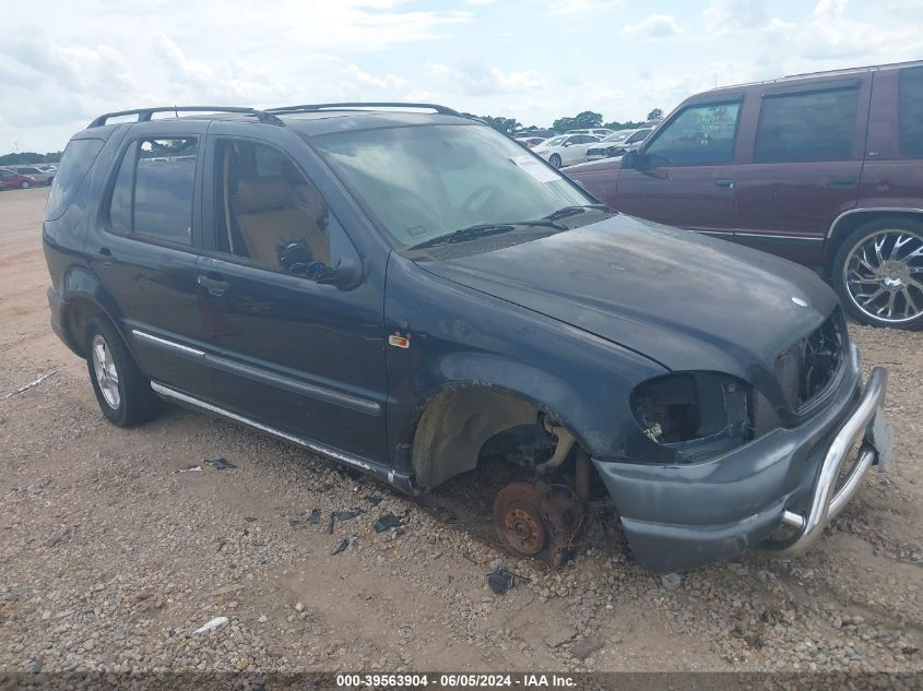 1999 Mercedes-Benz Ml 320 VIN: 4JGAB54E0XA076755 Lot: 39563904