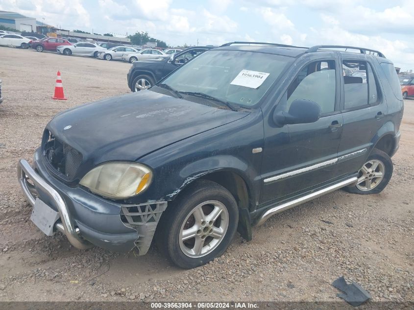 1999 Mercedes-Benz Ml 320 VIN: 4JGAB54E0XA076755 Lot: 39563904