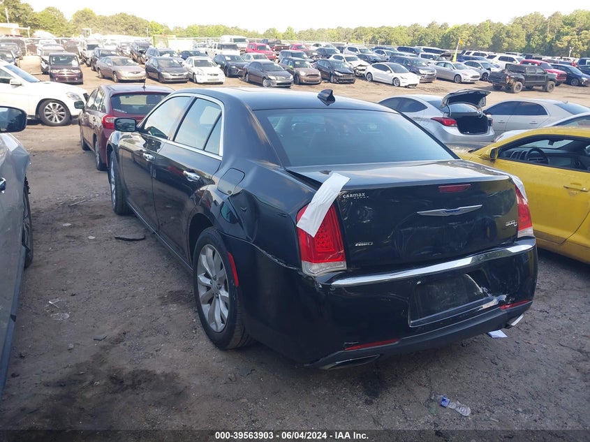 2016 Chrysler 300C Awd VIN: 2C3CCAKG5GH198458 Lot: 39563903