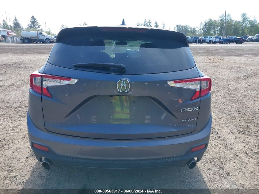 2021 Acura Rdx Technology VIN: 5J8TC2H58ML007350 Lot: 39563917