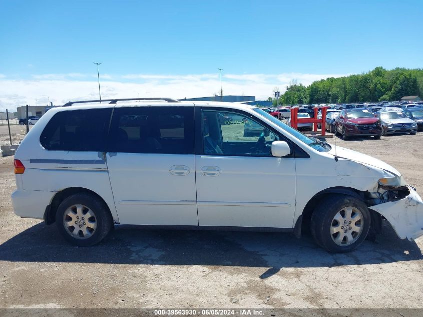 2004 Honda Odyssey Ex-L VIN: 5FNRL18764B038295 Lot: 39563930