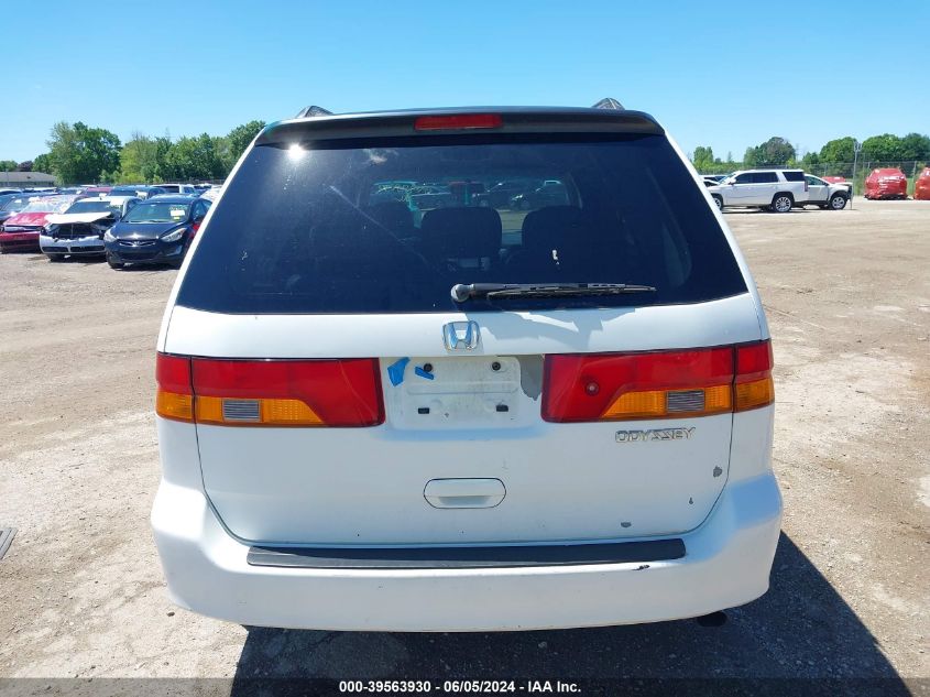 2004 Honda Odyssey Ex-L VIN: 5FNRL18764B038295 Lot: 39563930