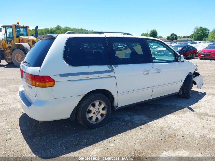 2004 Honda Odyssey Ex-L VIN: 5FNRL18764B038295 Lot: 39563930