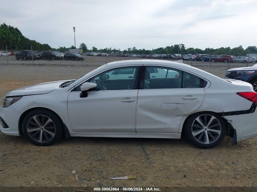 2018 Subaru Legacy 2.5I Limited VIN: 4S3BNAN62J3015497 Lot: 39563964