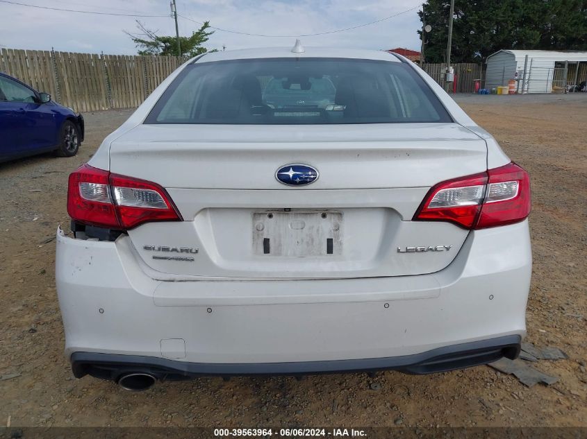 2018 Subaru Legacy 2.5I Limited VIN: 4S3BNAN62J3015497 Lot: 39563964