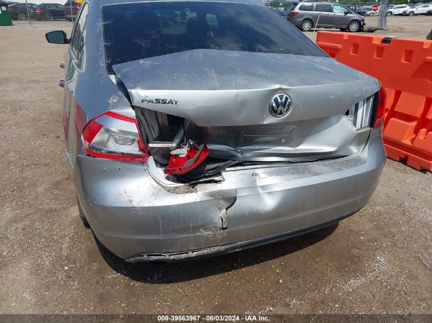 2014 Volkswagen Passat 1.8T Se VIN: 1VWBT7A34EC104480 Lot: 39563967