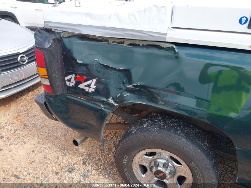 2004 GMC Sierra 1500 Sle VIN: 2GTEK19T141195636 Lot: 39563971