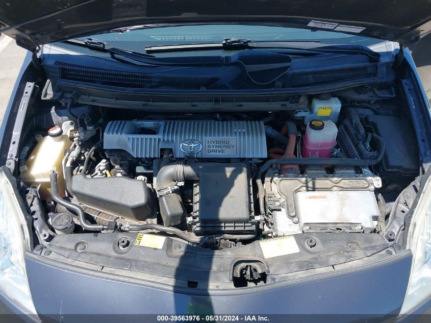 2012 Toyota Prius Two VIN: JTDKN3DU5C1552679 Lot: 39563976