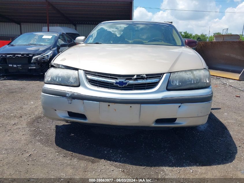 2000 Chevrolet Impala VIN: 2G1WF52E7Y9153516 Lot: 39563977