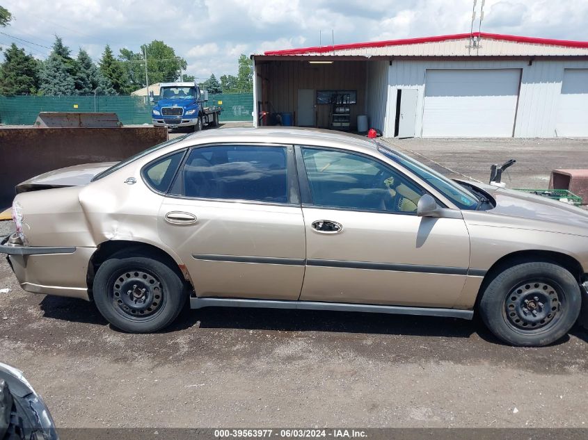 2000 Chevrolet Impala VIN: 2G1WF52E7Y9153516 Lot: 39563977