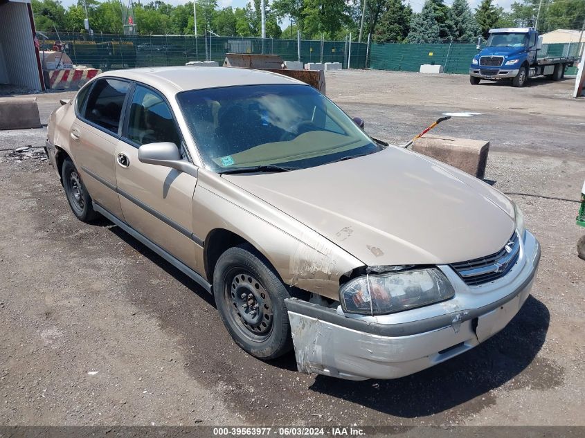 2000 Chevrolet Impala VIN: 2G1WF52E7Y9153516 Lot: 39563977