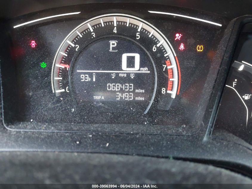 VIN 2HGFC4B09HH306810 2017 HONDA CIVIC LX-P