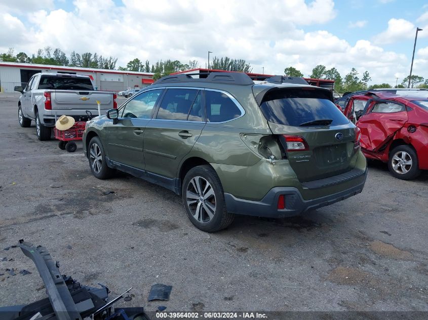 2019 Subaru Outback 2.5I Limited VIN: 4S4BSANC3K3338968 Lot: 39564002